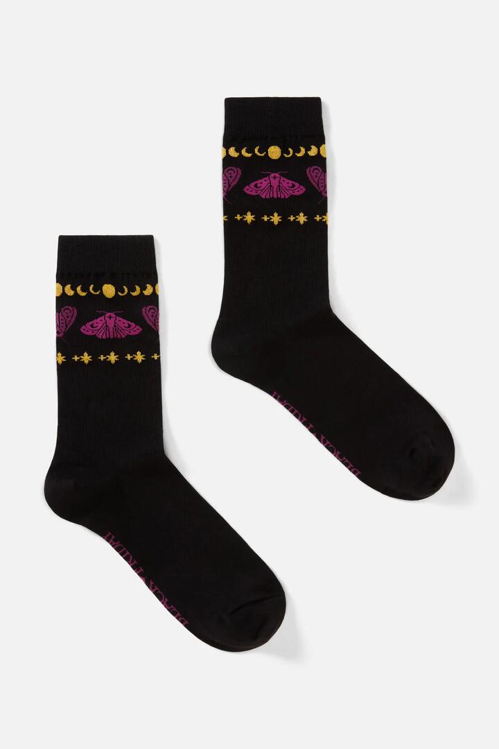Image of Socks. Productname: Into The Light Socks in Black colour by brand - Black Friday