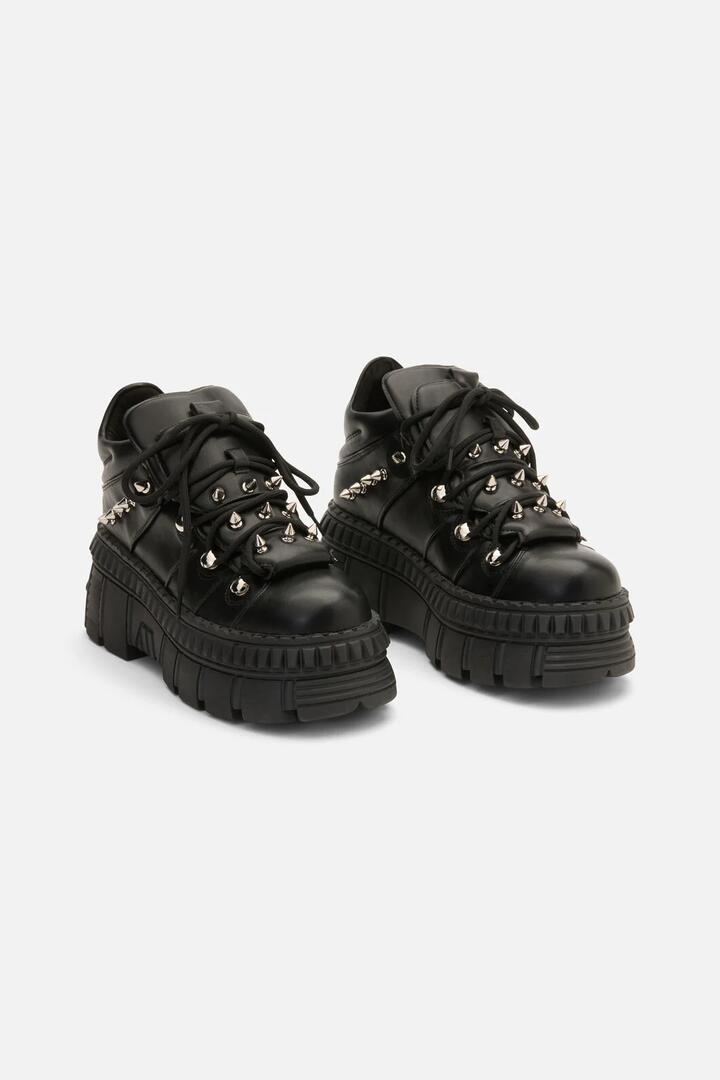 Image of Heels. Productname: Hardcore Platform Sneakers in Black colour by brand - Black Friday
