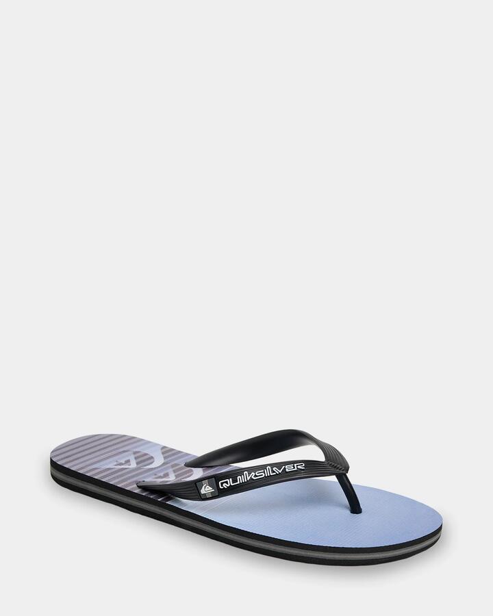 Image of Sandals. Productname: Quiksilver Mens Moncata Thongs Blue/Blue/Grey - in Blue/Blue/Grey colour by brand - Quiksilver