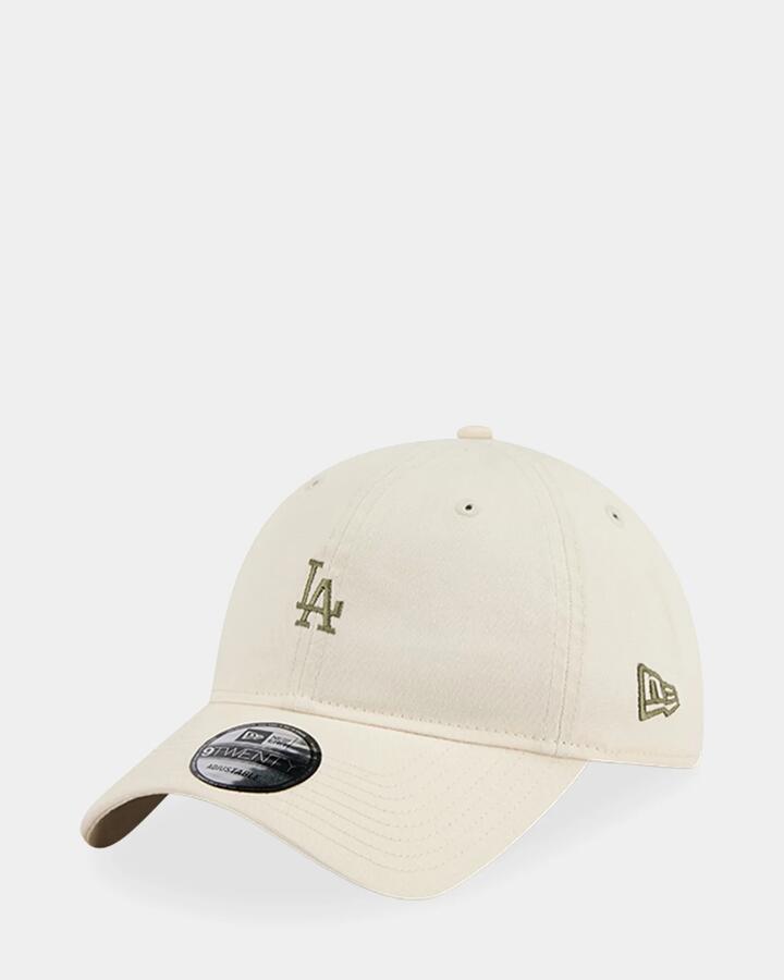 Image of Hats. Productname: New Era 9Twenty Los Angeles Dodgers Cap Beige - in Beige colour by brand - New Era