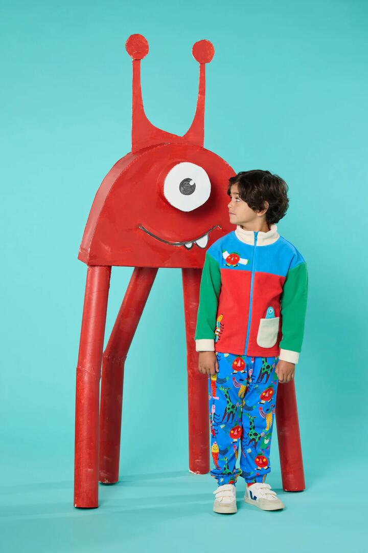 Image of Coats & Jackets. Productname: Monsters Kids Polar Fleece Jacket in Multi colour by brand - Gorman