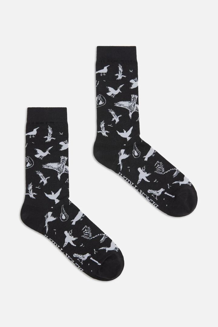 Image of Socks. Productname: Corbeau Socks in Black colour by brand - Black Friday