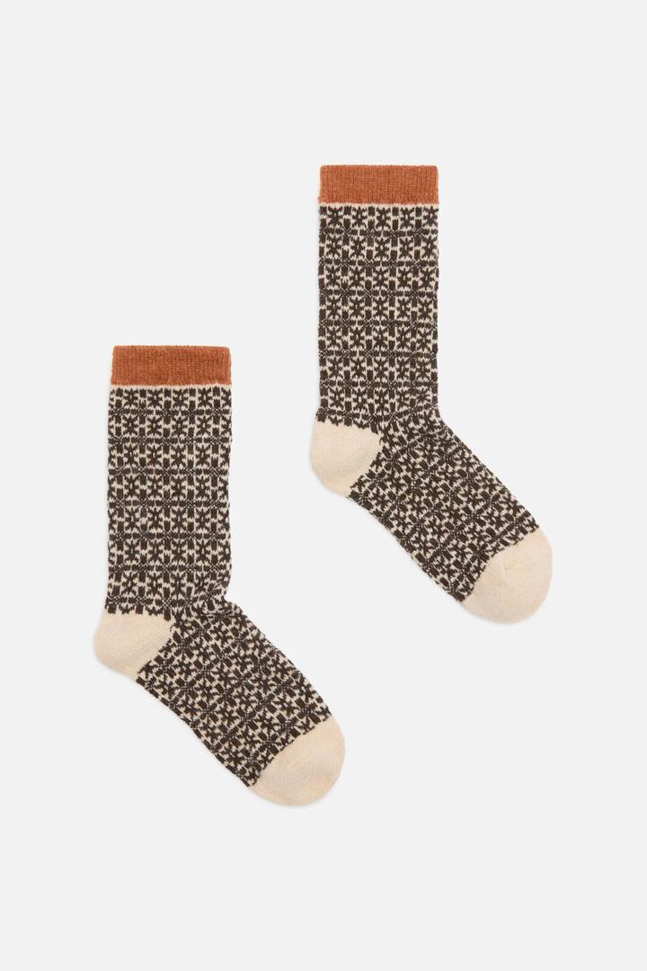 Image of Socks. Productname: Snuggle Socks in Cream colour by brand - Princess Highway