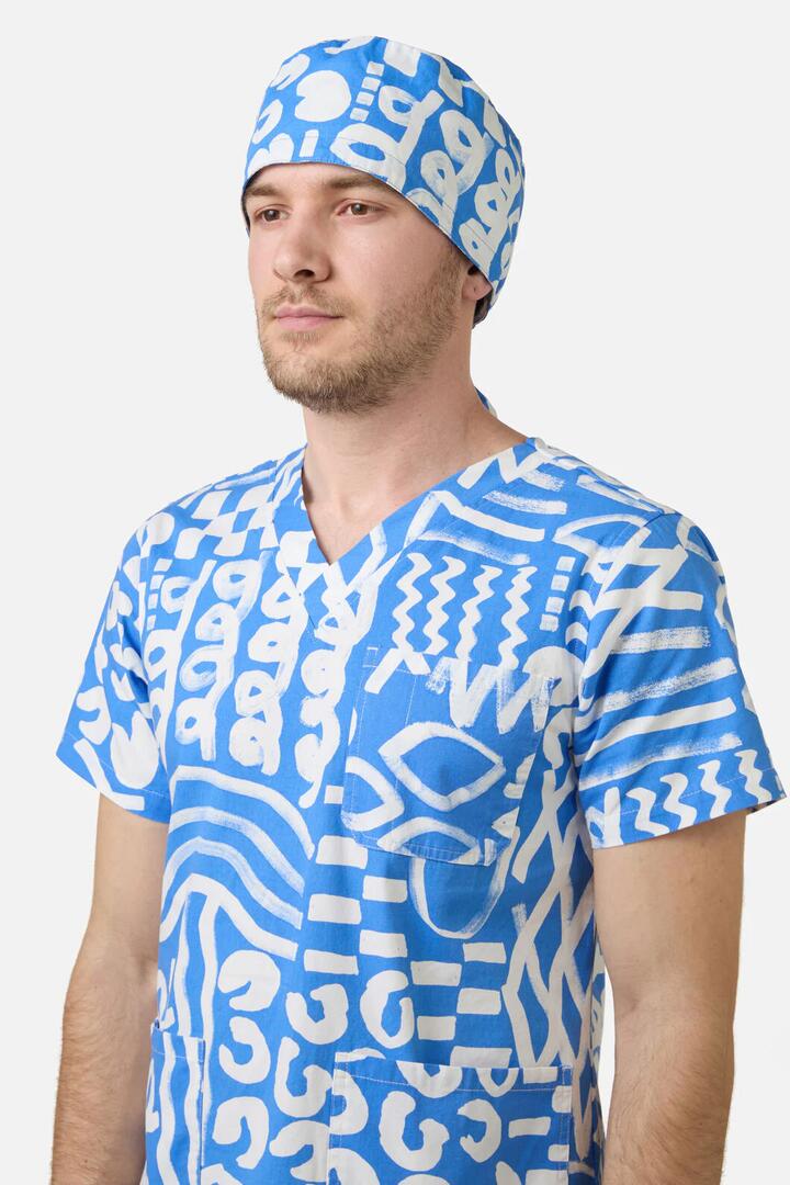 Image of Hats. Product name - Take Time Scrub Hat in Print colour by brand - Gorman