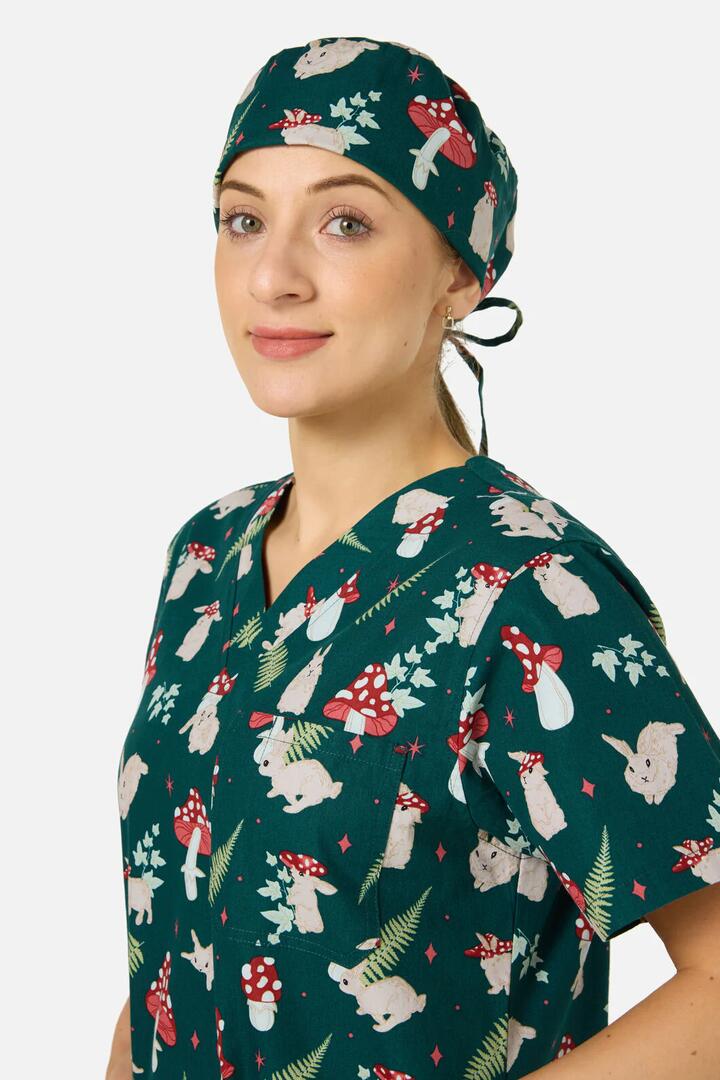 Image of Hats. Productname: Harmony Scrub Hat in Green colour by brand - Scrubs With Love