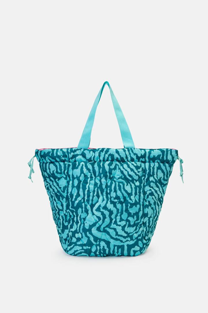 Image of Bags. Product name - Zellige Soft Quilted Tote in Print colour by brand - Gorman