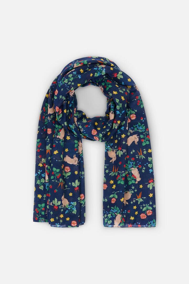 Image of Scarves & Shawls. Productname: Lola Rabbit Soft Scarf in Navy colour by brand - Princess Highway