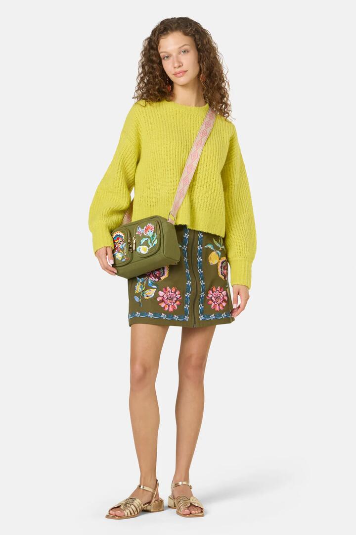 Image of Bags. Product name - Floral Symphony Camera Bag in Multi colour by brand - Gorman