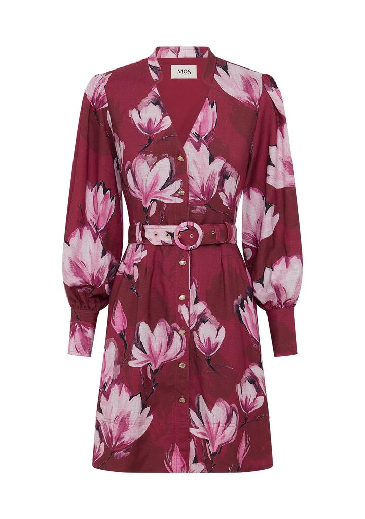 Image of Dresses. Productname: Lilou Print Mini Dress | MOS The Label in Lilou Print colour by brand - MOS The Label
