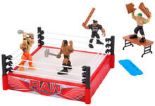 Image of Action Figures. Product name - WWE Knuckle Crunchers Rebound Ring & Action Figure in colour by brand - Toymate