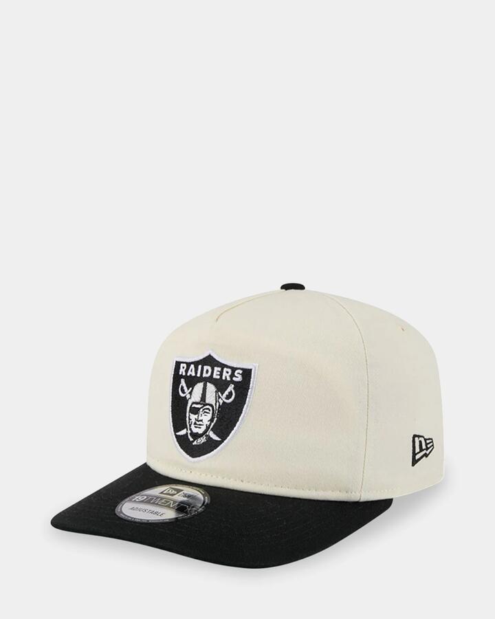 Image of Hats. Product name - New Era 19Twenty Las Vegas Raiders Cap White in White colour by brand - New Era