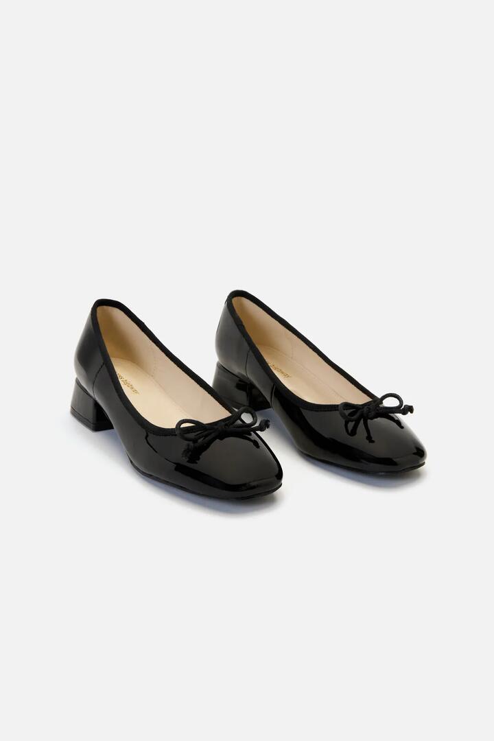 Image of Shoes. Productname: Black Bow Slip On Shoe in Black colour by brand - Princess Highway