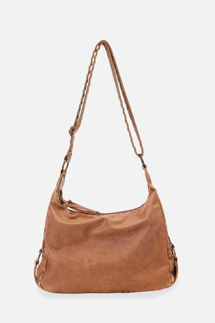 Image of Bags. Productname: Vintage Look Slouch Bag in Tan colour by brand - Princess Highway