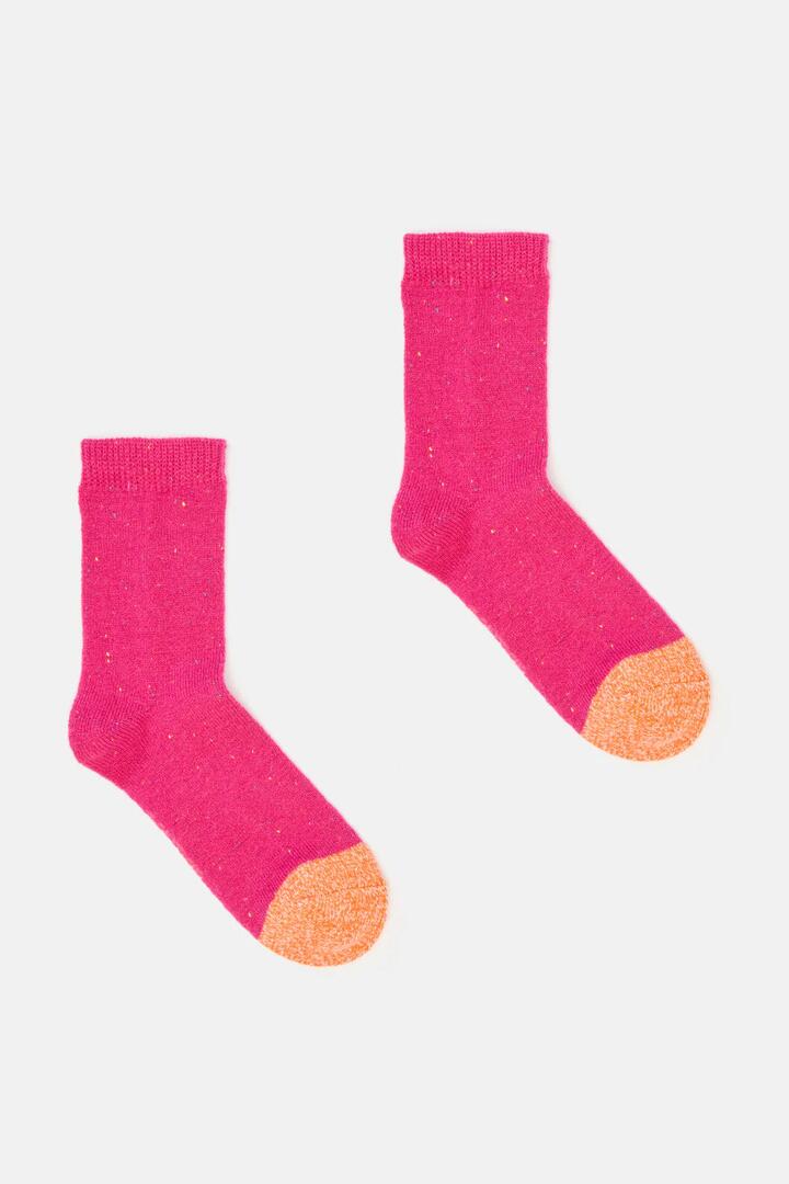 Image of Socks. Product name - Delilah Sock Magenta in Magenta colour by brand - Gorman