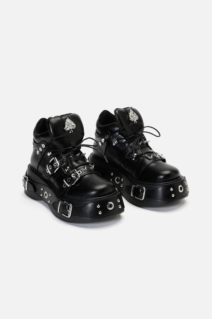 Image of Shoes. Productname: Aces Hardware Shoes in Black colour by brand - Black Friday