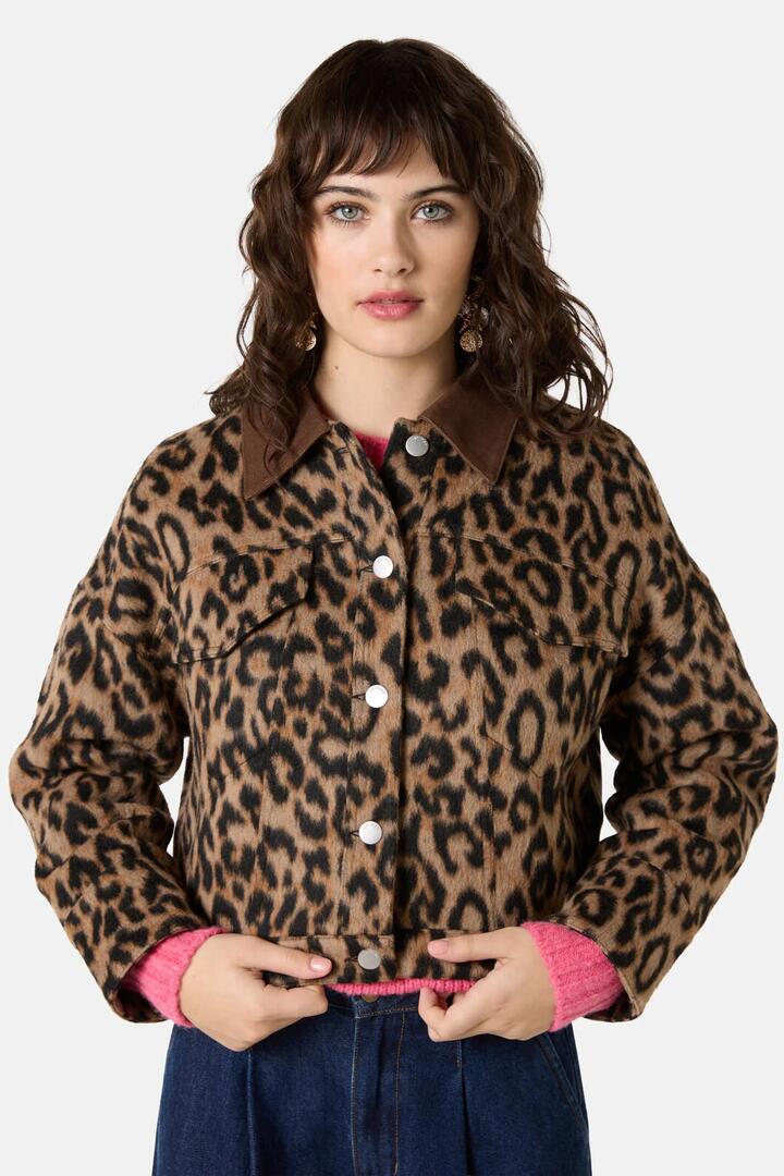 Image of Coats & Jackets. Product name - Mighty Jungle Jacket in Multi colour by brand - Gorman