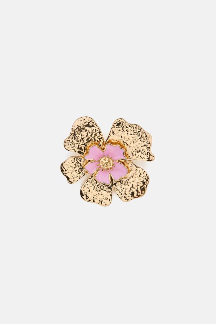 Image of Jewelry. Product name - Seedlings Brooch in Gold colour by brand - Gorman