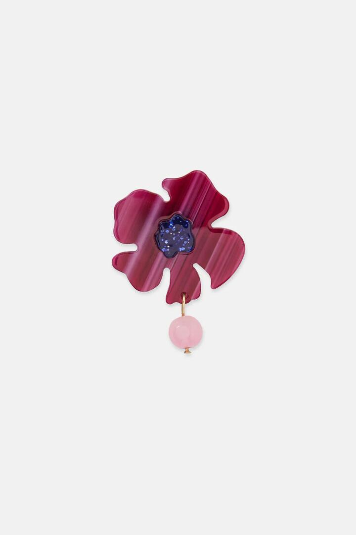 Image of Jewelry. Product name - Seedlings Drop Brooch in Multi colour by brand - Gorman