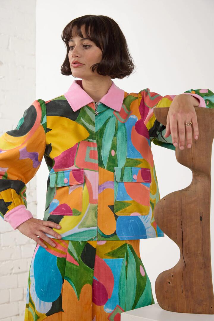 Image of Coats & Jackets. Product name - Warm Winter Reversible Jacket in Print colour by brand - Gorman