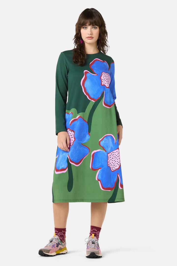 Image of Dresses. Product name - Seedlings Jersey Dress in Print colour by brand - Gorman