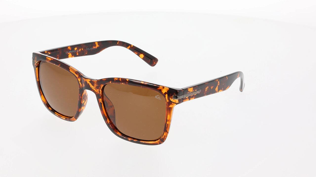 Image of Sunglasses. Product name - Quiksilver Driftwood Polarised Sunglasses Amber Demi in Amber Demi colour by brand - Quiksilver
