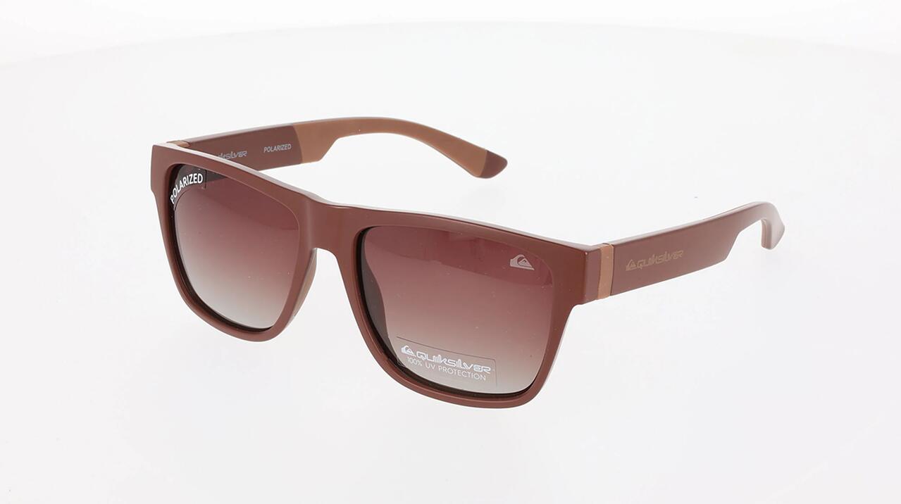Image of Sunglasses. Product name - Quiksilver Castaway Polarised Sunglasses Henna in Henna colour by brand - Quiksilver