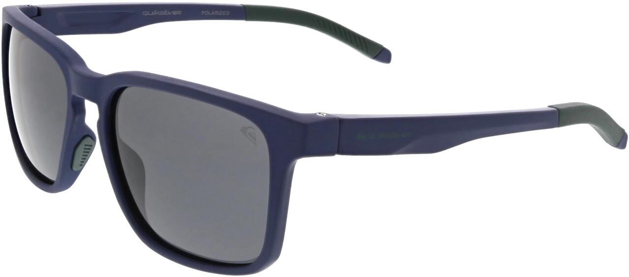 Image of Sunglasses. Product name - Quiksilver Seas The Day Polarised Sunglasses Eastate Blue in Eastate Blue colour by brand - Quiksilver