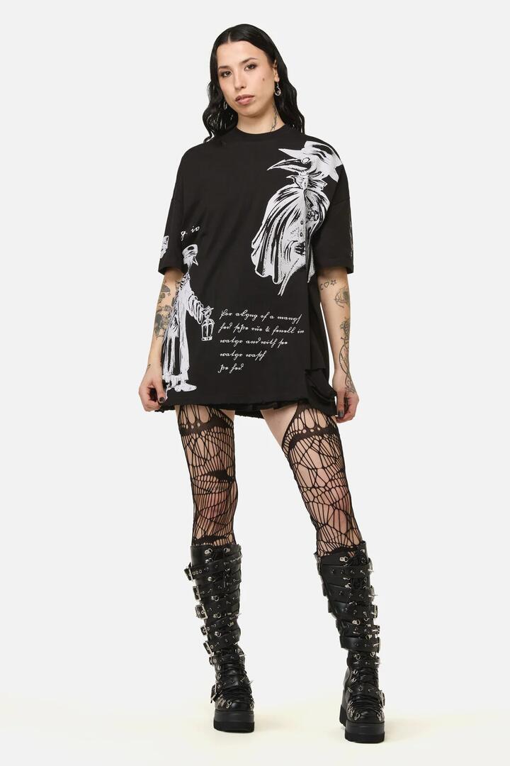 Image of T-Shirts. Productname: Plague Doctor OS Goth Tee in Black colour by brand - Black Friday