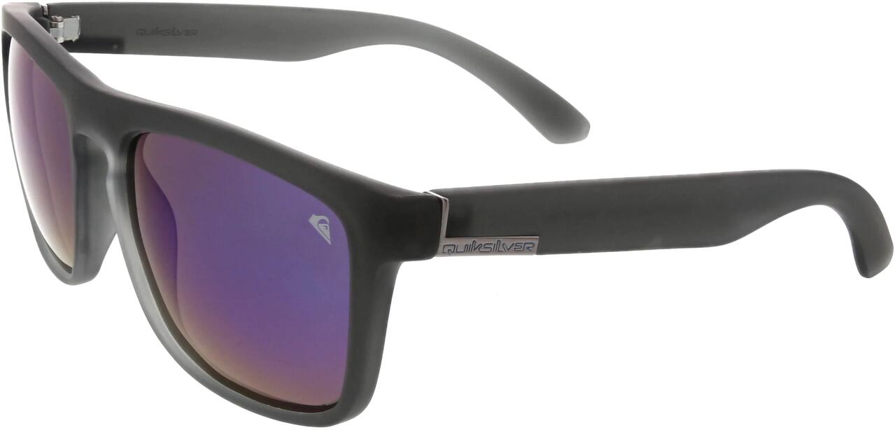 Image of Sunglasses. Product name - Quiksilver Oceanview Rubberized Sunglasses Rubberized Grey in Rubberized Grey colour by brand - Quiksilver