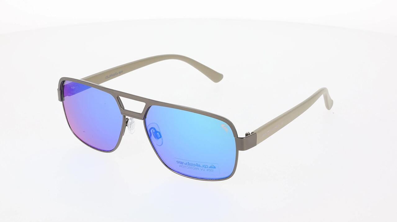 Image of Sunglasses. Product name - Quiksilver Island Haze Sunglasses Gunmetal in Gunmetal colour by brand - Quiksilver