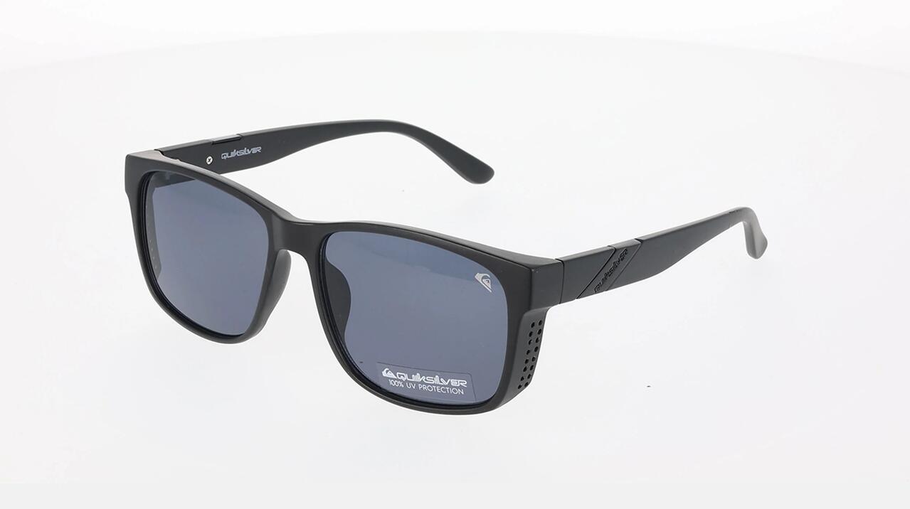 Image of Sunglasses. Product name - Quiksilver Capsized Sunglasses Matte Black in Matte Black colour by brand - Quiksilver