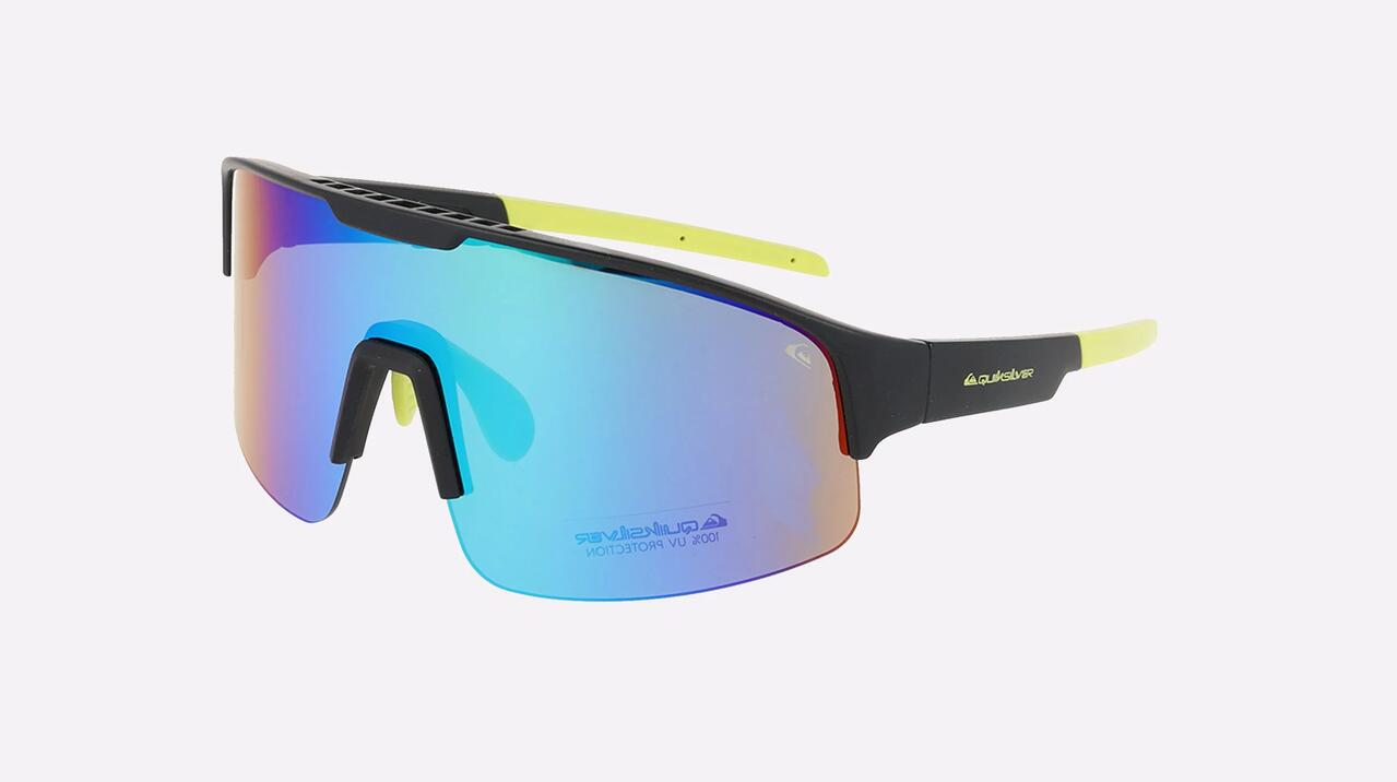 Image of Sunglasses. Product name - Quiksilver Tropic Tracker Sunglasses Blue/Black in Blue/Black colour by brand - Quiksilver