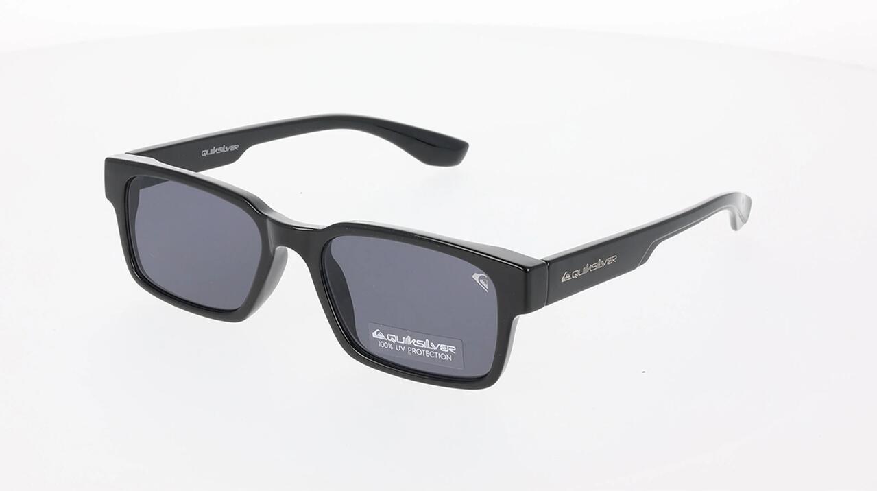 Image of Sunglasses. Product name - Quiksilver Beach Bandit Sunglasses Black in Black colour by brand - Quiksilver
