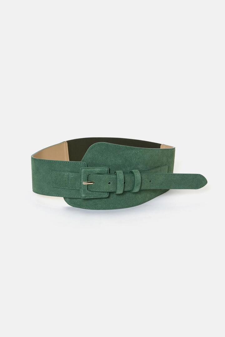 Image of Belts. Product name - Billie Belt Olive in Olive colour by brand - Gorman
