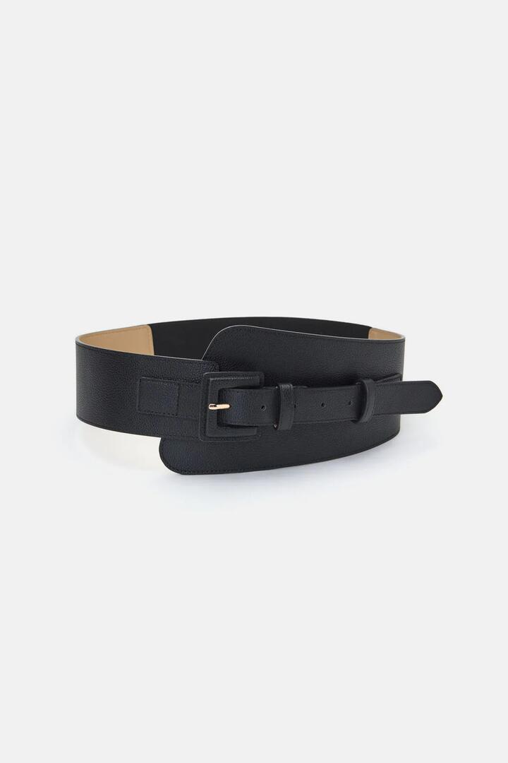 Image of Belts. Product name - Billie Belt Black in Black colour by brand - Gorman