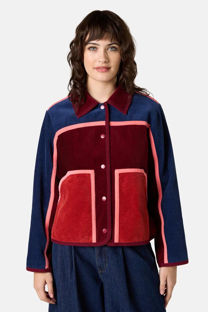 Image of Coats & Jackets. Product name - Eden Quilted Jacket in Print colour by brand - Gorman