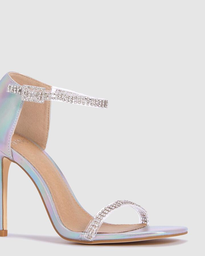 Image of Heels. Product name - Lyra Mermaid Heels in Beige colour by brand - Novo