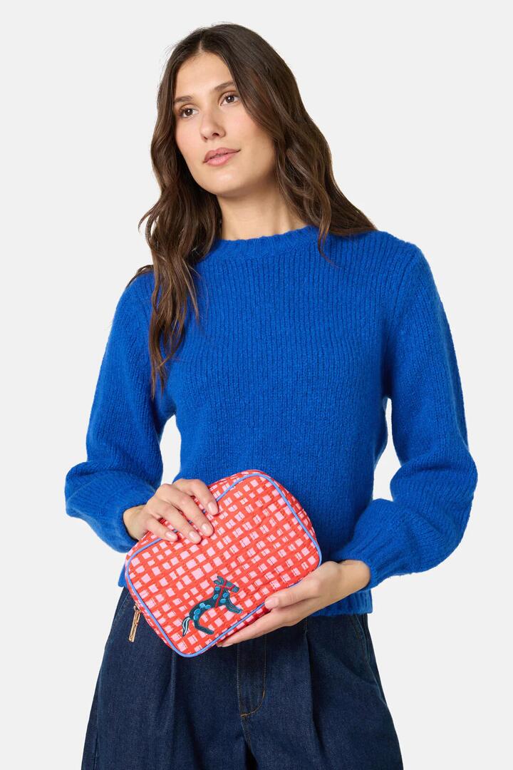 Image of Bags. Product name - Mr Donkey Cosmetic Bag in Print colour by brand - Gorman