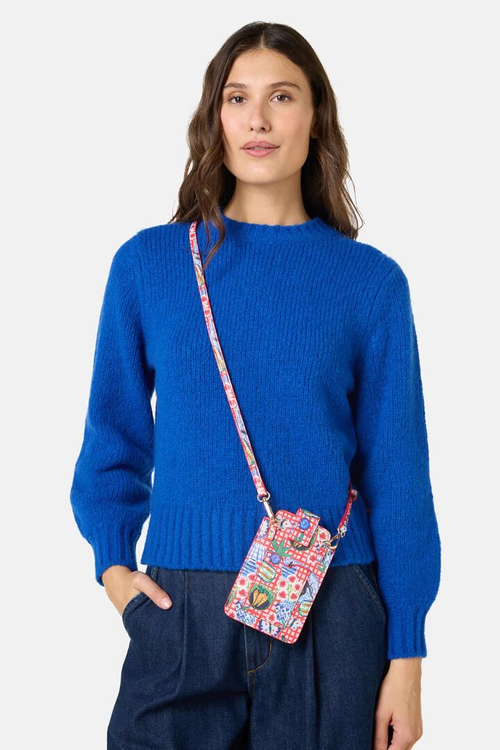 Image of Bags. Product name - Garden Table Phone Bag in Print colour by brand - Gorman