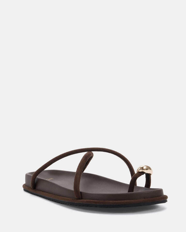 Image of Shoes. Product name - Raddix Espresso Suede in Espresso Suede colour by brand - Novo