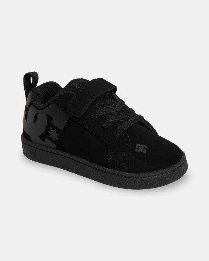 Image of Shoes. Product name - DC Shoes Toddler Cg V Black/Black/Black in Black/Black/Black colour by brand - DC Shoes