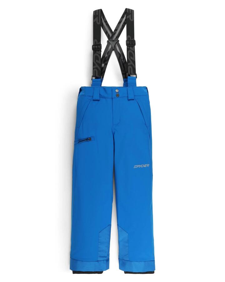 Image of a model wearing Pants. Product name - Spyder Propulsion Pants Cobalt in Cobalt colour by brand - Spyder