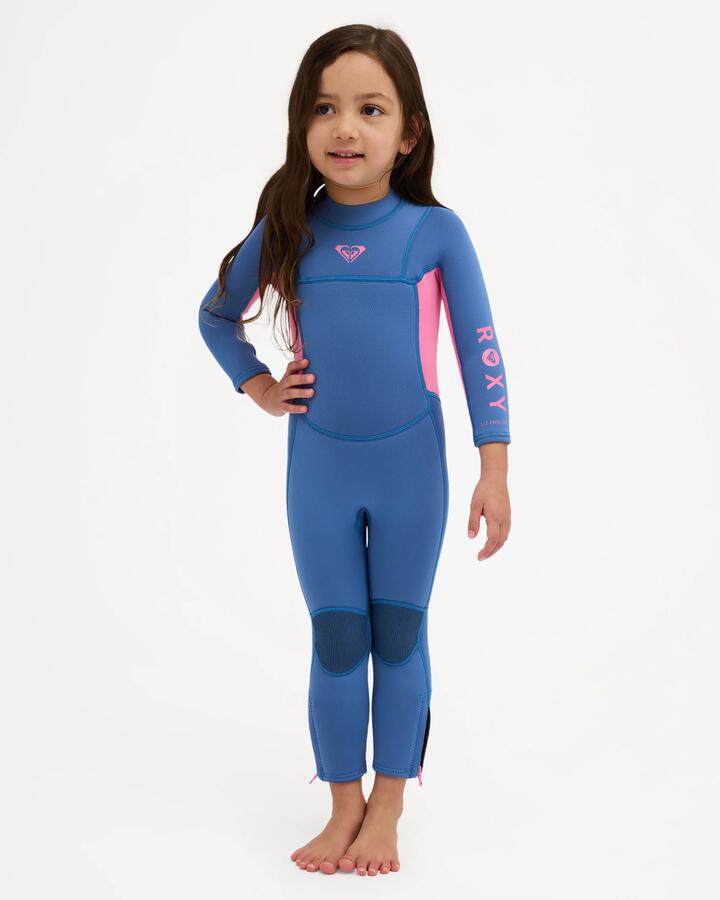 Image of Accessories. Product name - Roxy Toddler 3/2Mm Prologue+ Backzip Wetsuit Dutch Blue in Dutch Blue colour by brand - Roxy