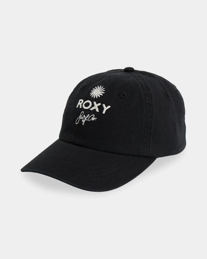 Image of Hats. Product name - Roxy Womens Toadstool Dad Cap Anthracite in Anthracite colour by brand - Roxy