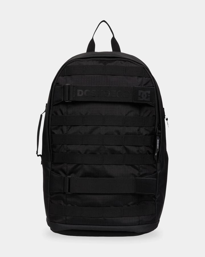 Image of Bags. Product name - DC Shoes Alpha Skate Backpack Black in Black colour by brand - DC Shoes