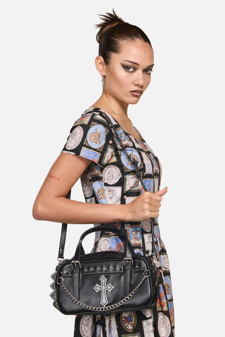 Image of Bags. Productname: Lolita Goth Handbag in Black colour by brand - Black Friday