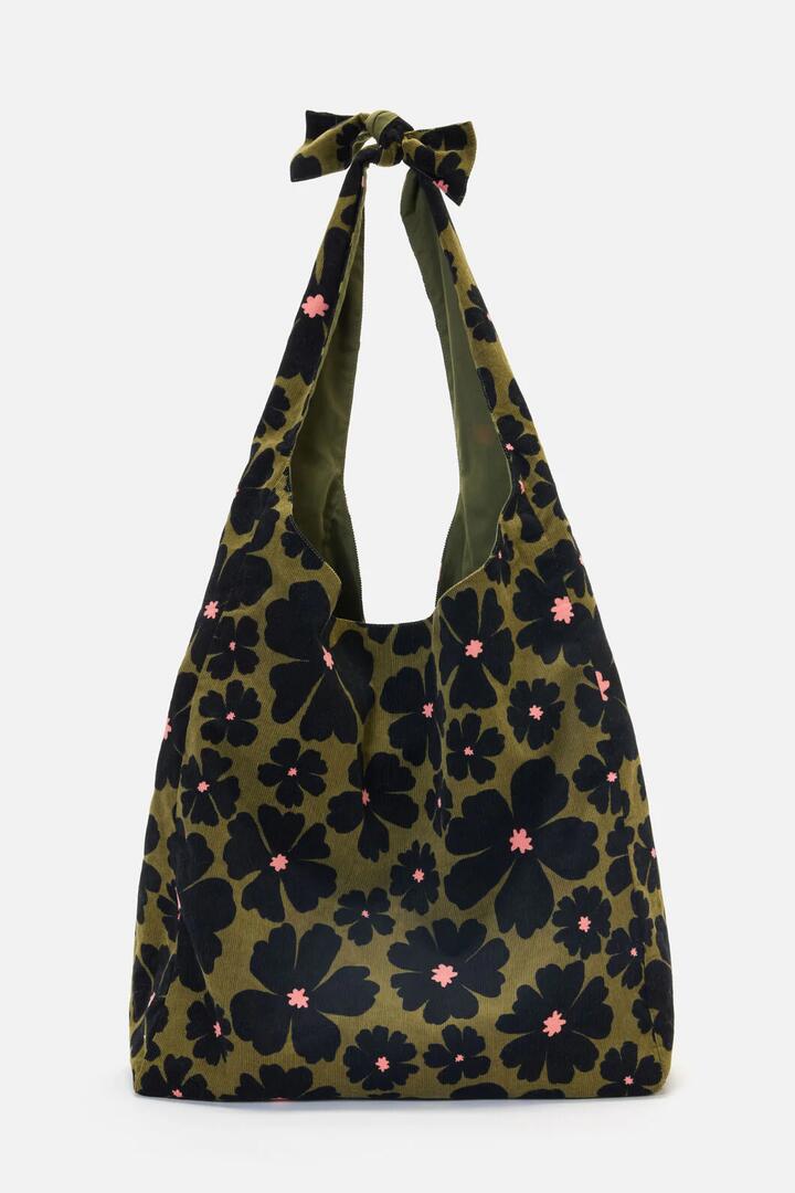 Image of Bags. Productname: Donna Cord Tie Tote Bag in Olive colour by brand - Princess Highway