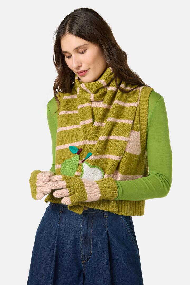 Image of Gloves & Mittens. Product name - Paired Pear Gloves in Multi colour by brand - Gorman