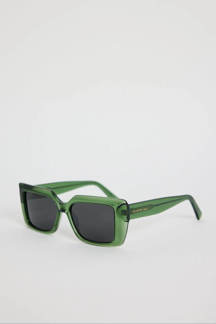 Image of Sunglasses. Product name - Soho Forest Square Sunglasses in colour by brand - RE:UNION Label