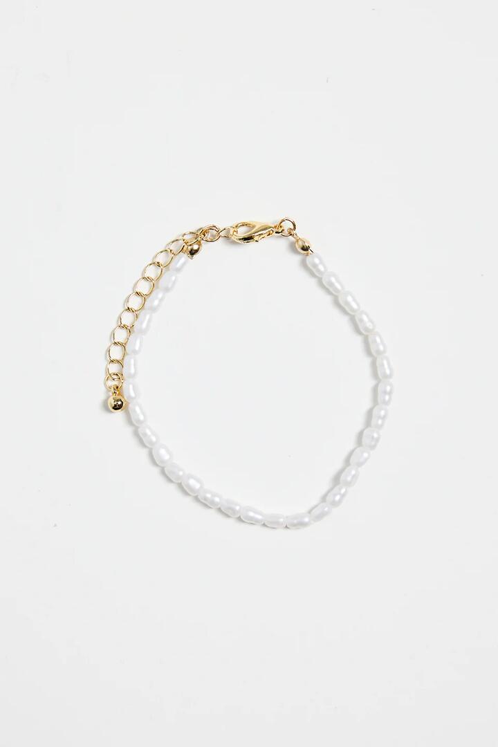 Image of Jewelry. Product name - Pearl Single Bracelet in colour by brand - Humble + Heart